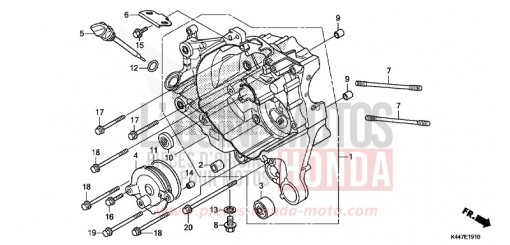 CARTER VILEBREQUIN DROIT NSC110MPDK de 2019
